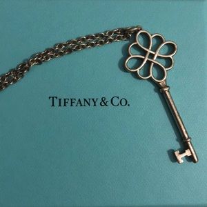 Tiffany and Co. key necklace